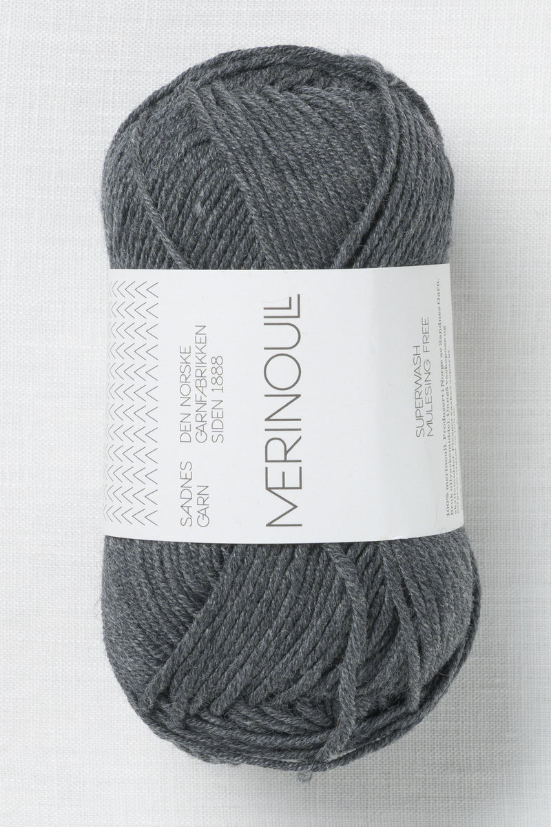 Sandnes Garn Merinoull 1065 Charcoal Melange
