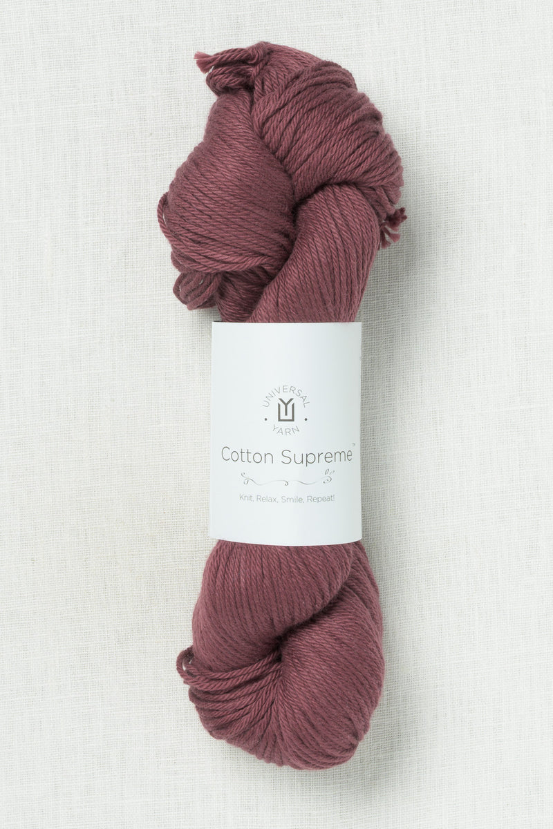 Universal Yarn Cotton Supreme 640 Currant