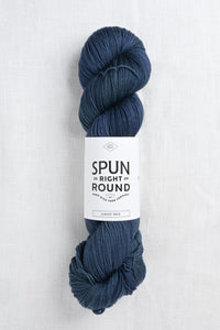 Spun Right Round Merino Aran Night Sky