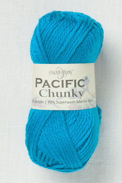 Cascade Pacific Chunky 203 Highlighter Turquoise