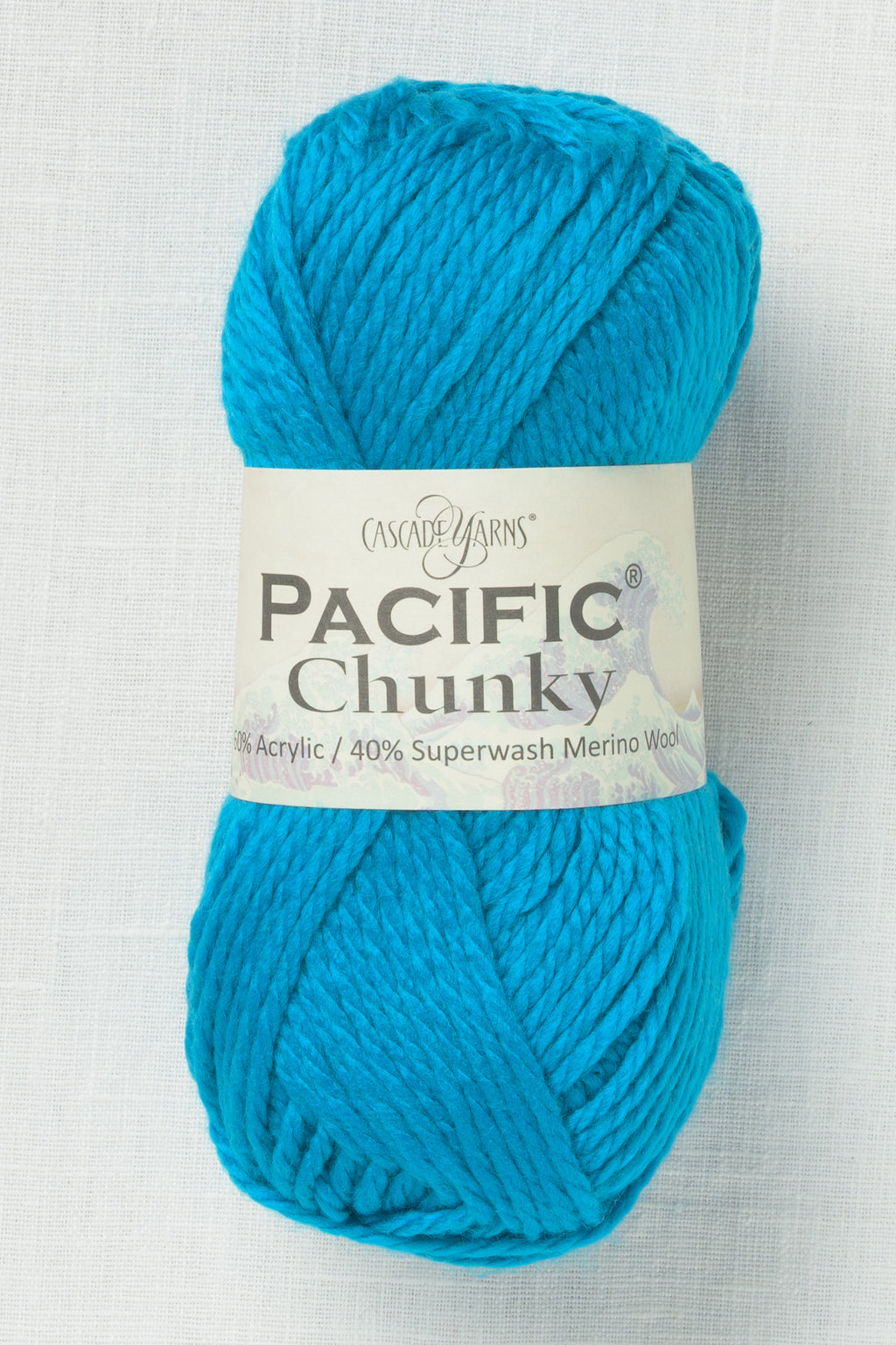 Cascade Pacific Chunky 203 Highlighter Turquoise