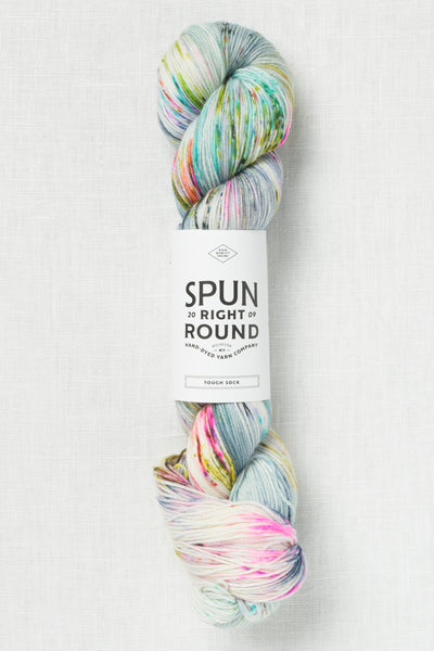 Spun Right Round Tough Sock Shattered