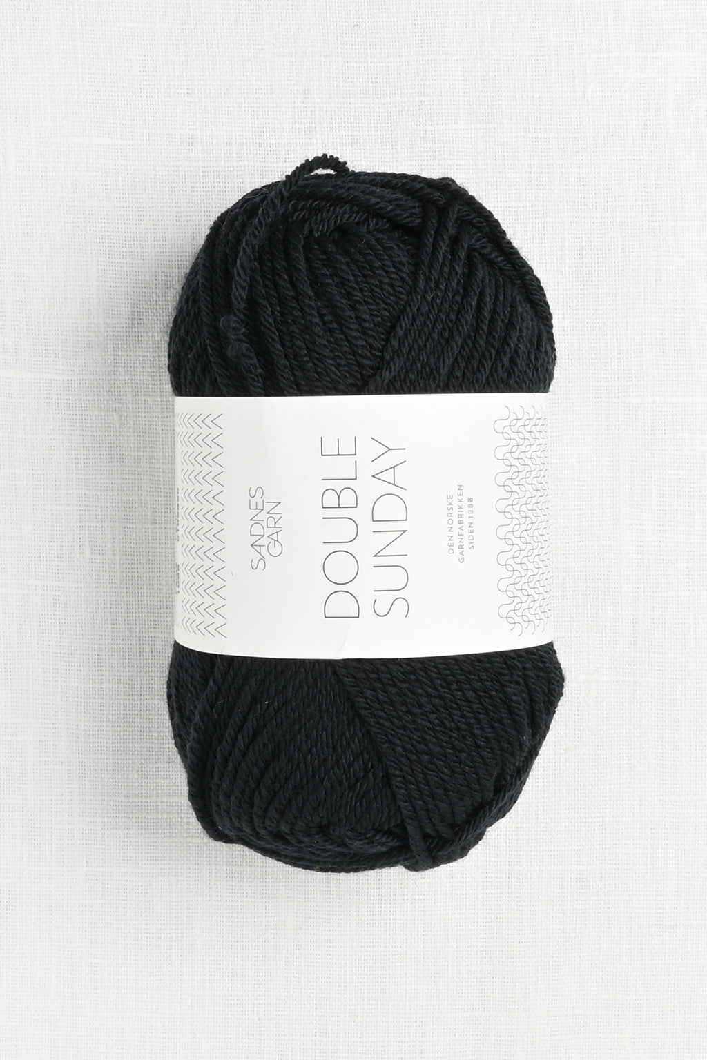 Sandnes Garn Double Sunday 1099 Black