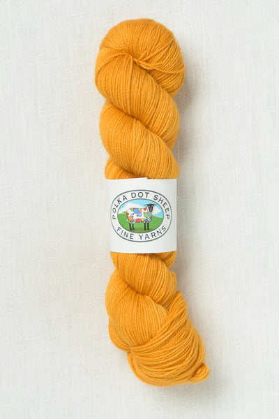 Polka Dot Sheep Tenderfoot 80/20 Marigold