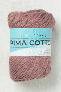 Lion Brand Pima Cotton 140R Rose Taupe