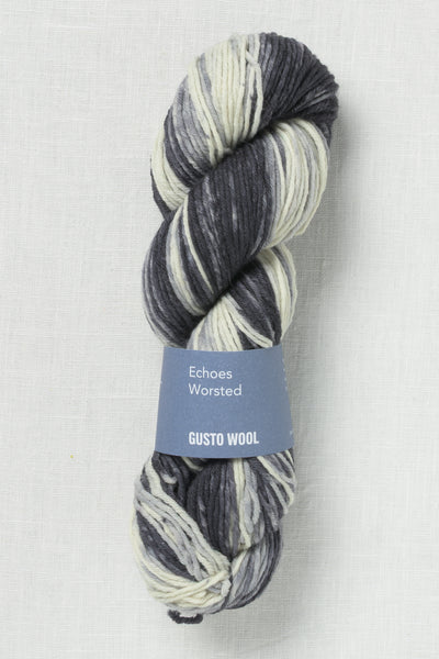 Gusto Wool Echoes Worsted 4511 Newsprint