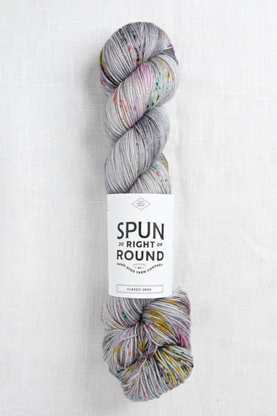 Spun Right Round Merino Aran Graffiti Overlay