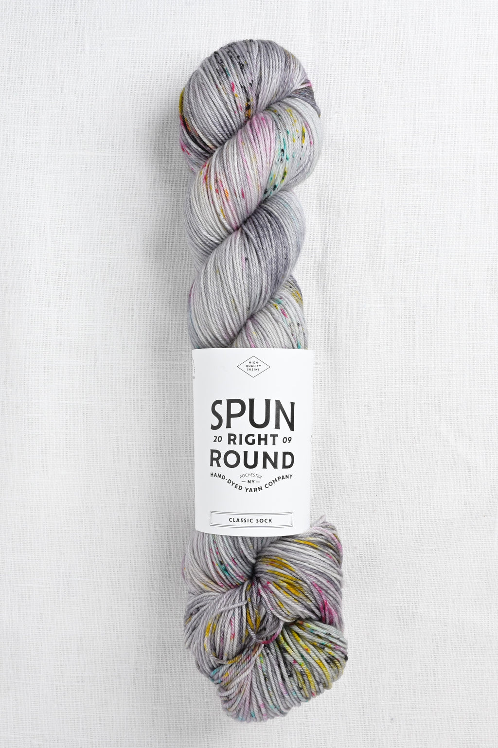 Spun Right Round Merino Aran Graffiti Overlay