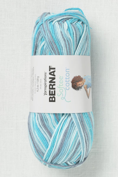 Bernat Softee Cotton Blue Waves