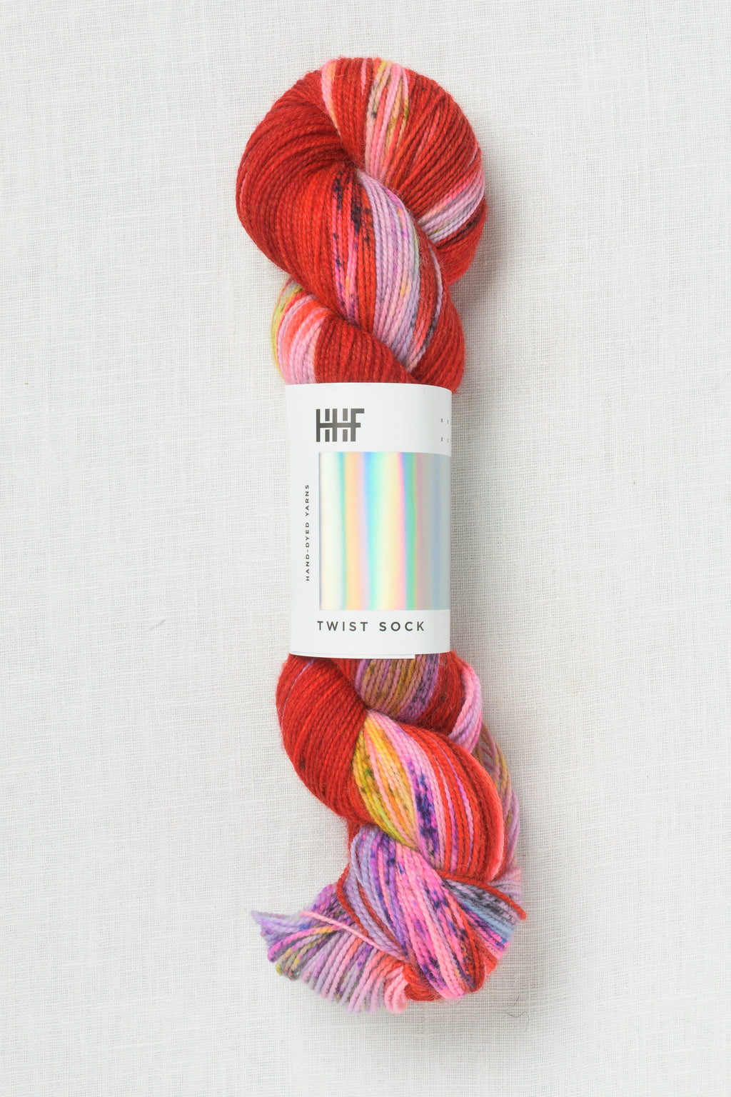 Hedgehog Fibres Twist Sock Hibiscus