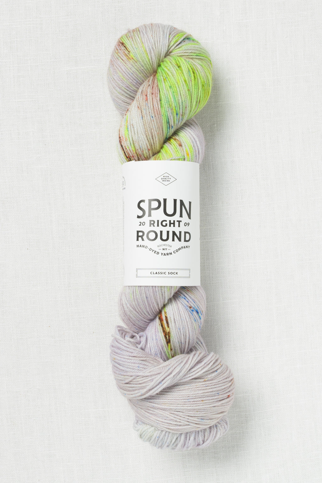 Spun Right Round Classic Sock Ethereal