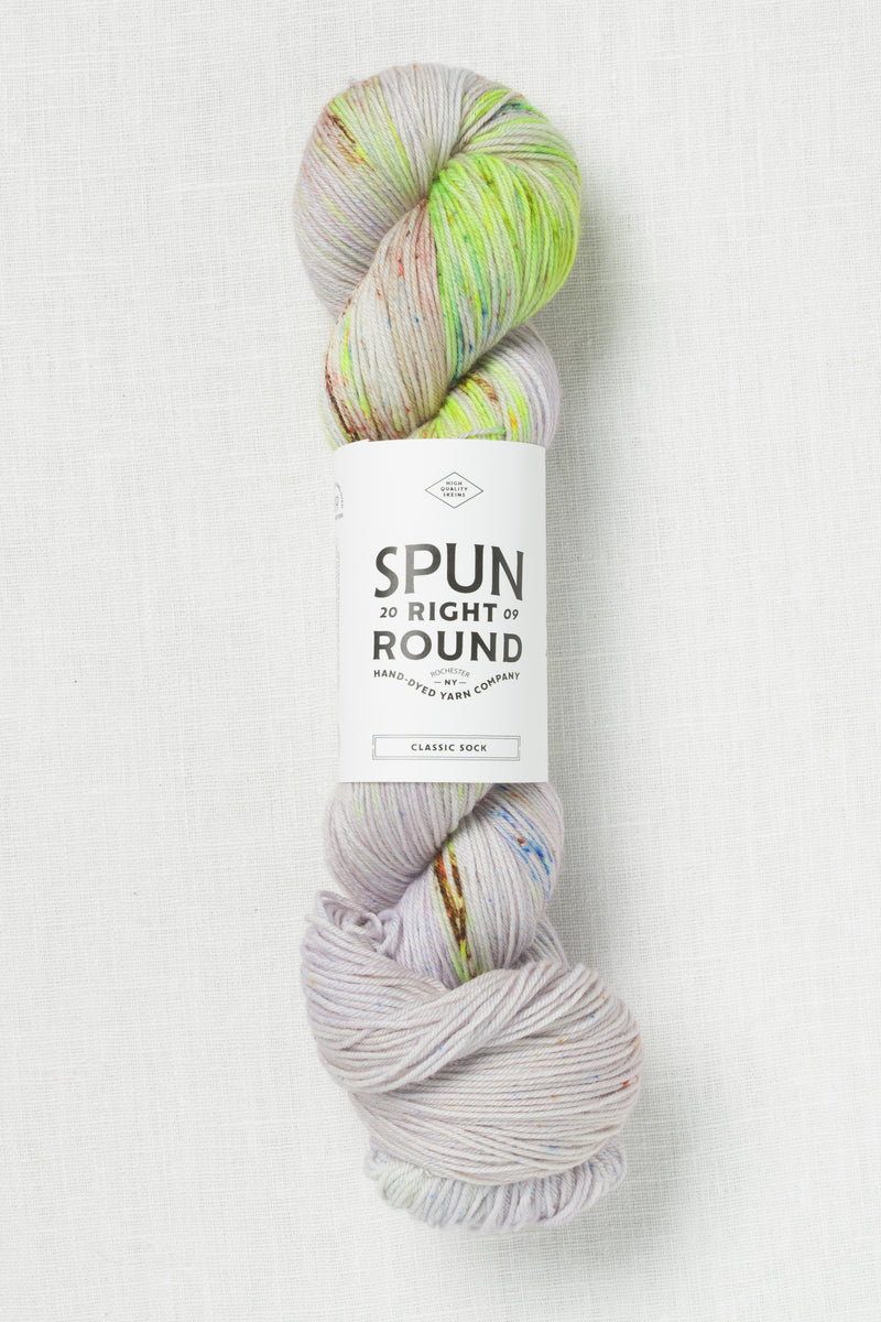 Spun Right Round Tough Sock Ethereal