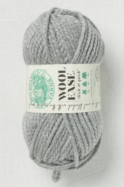 Lion Brand Wool Ease Thick & Quick 140Y Sweatshirt Grey