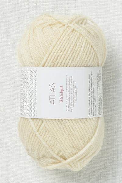 Sandnes Garn Atlas 1016 Milk Melange (PetiteKnit Color Palette)