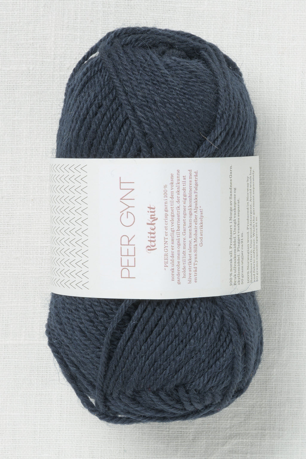 Sandnes Garn Peer Gynt 6082 Thunderstorm (PetiteKnit Color Palette)