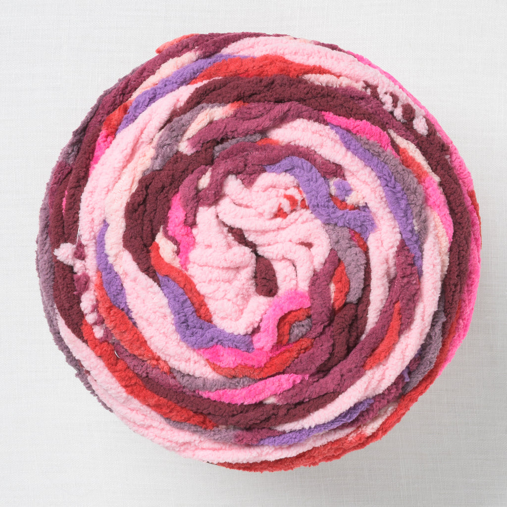 Bernat All-In-One Blanket Granny Berry Punch