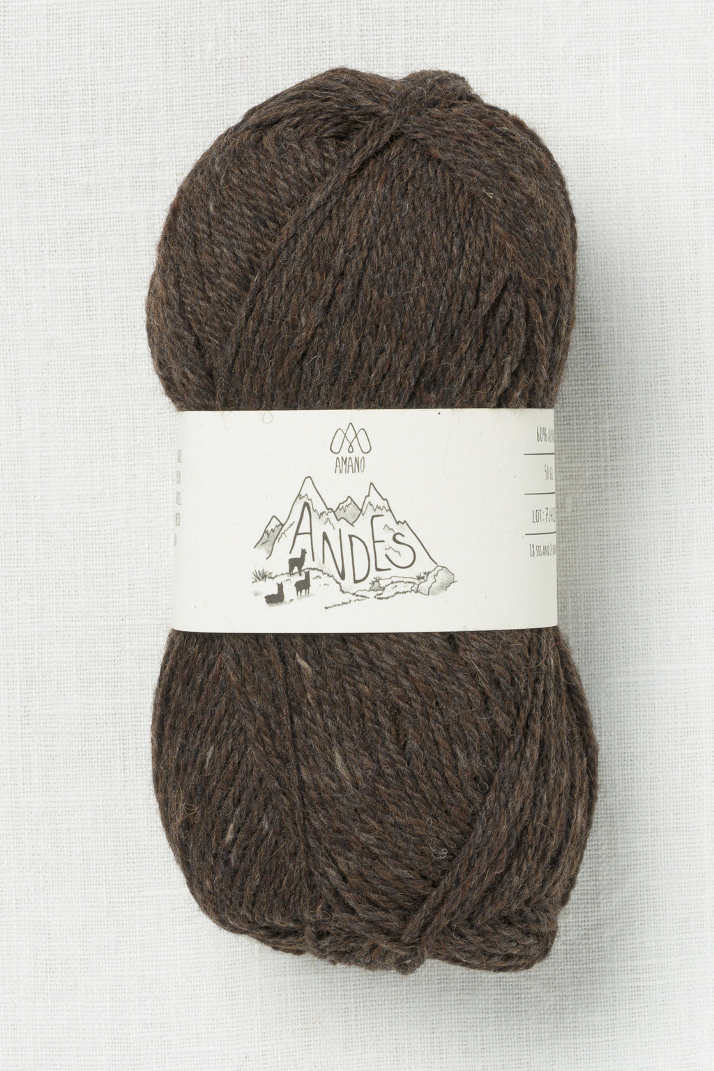 Amano Andes 2707 Alpaca Brown – Wool and Company