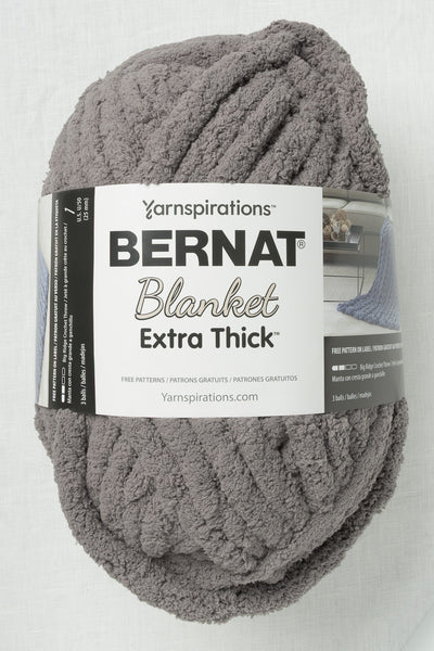 Bernat Blanket Extra Thick Dark Gray
