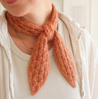 Star Jasmine Mini Scarf by Ksenia Naidyon