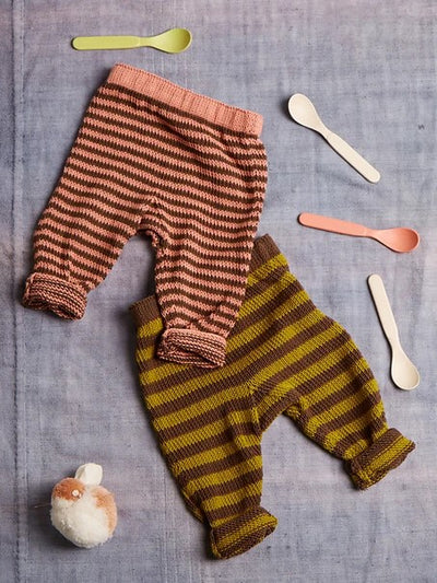 EK7 Striped Baby Leggins by Erika Knight