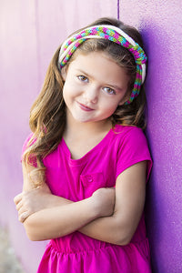 Small Fry Bow Tie & Fun Ropes Cowl or Headband by Universal Yarn