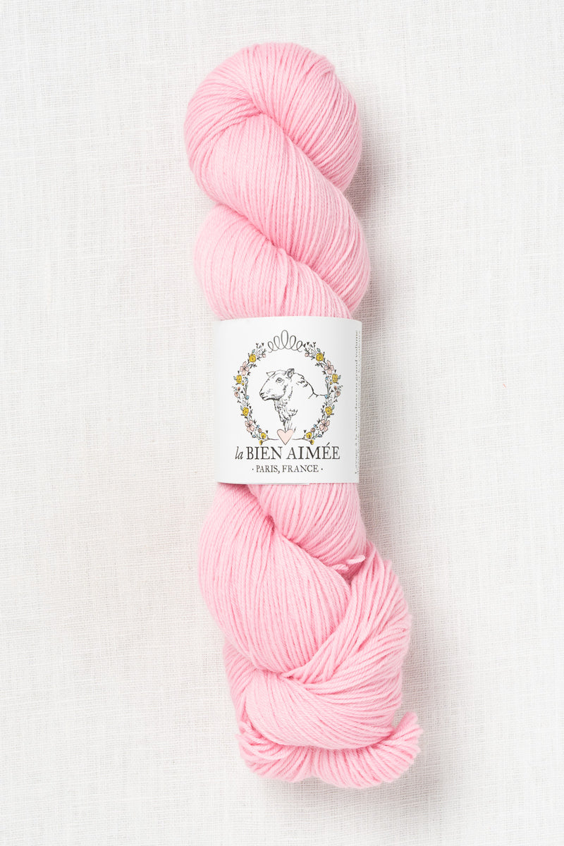 La Bien Aimee Merino Super Sock Millennial Pink