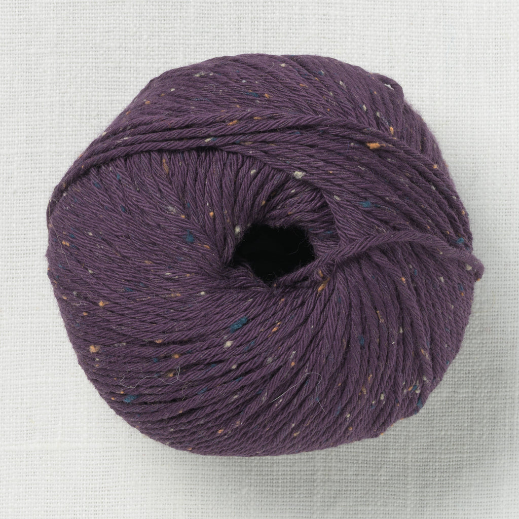 Erika Knight Gossypium Cotton Tweed 10 Orchard Purple