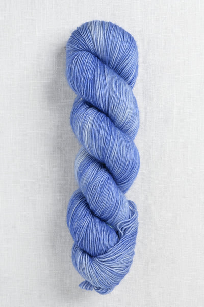 Madelinetosh Tosh Silk Cloud Blue Gingham