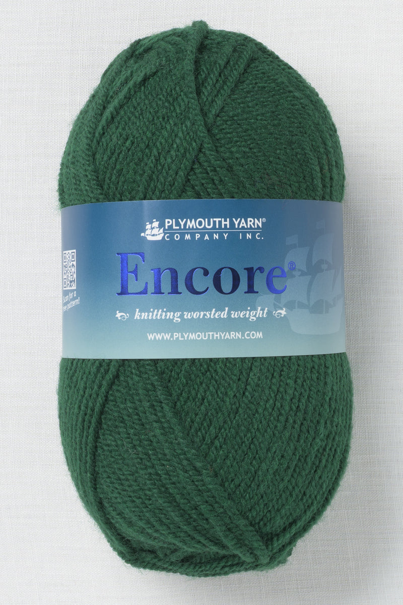 Plymouth Encore Worsted 9867 Evergreen
