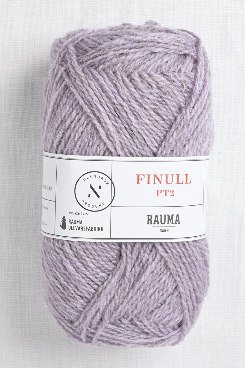 Rauma Finullgarn 4135 Light Purple Heather