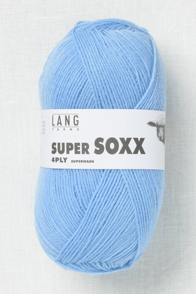Lang Yarns Super Soxx 4Ply 21 Sky Blue
