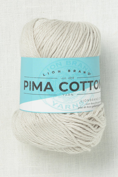 Lion Brand Pima Cotton 149I Stone