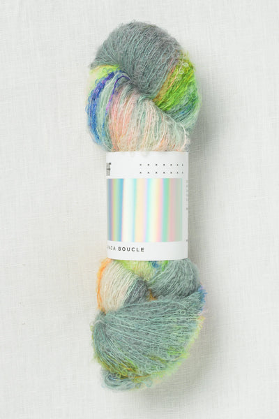 Hedgehog Fibres Alpaca Boucle Monsoon