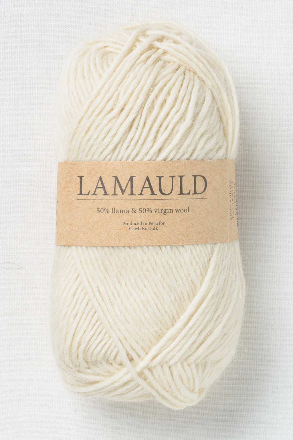 CaMaRose Lamauld 6000 Råhvid (Raw White)