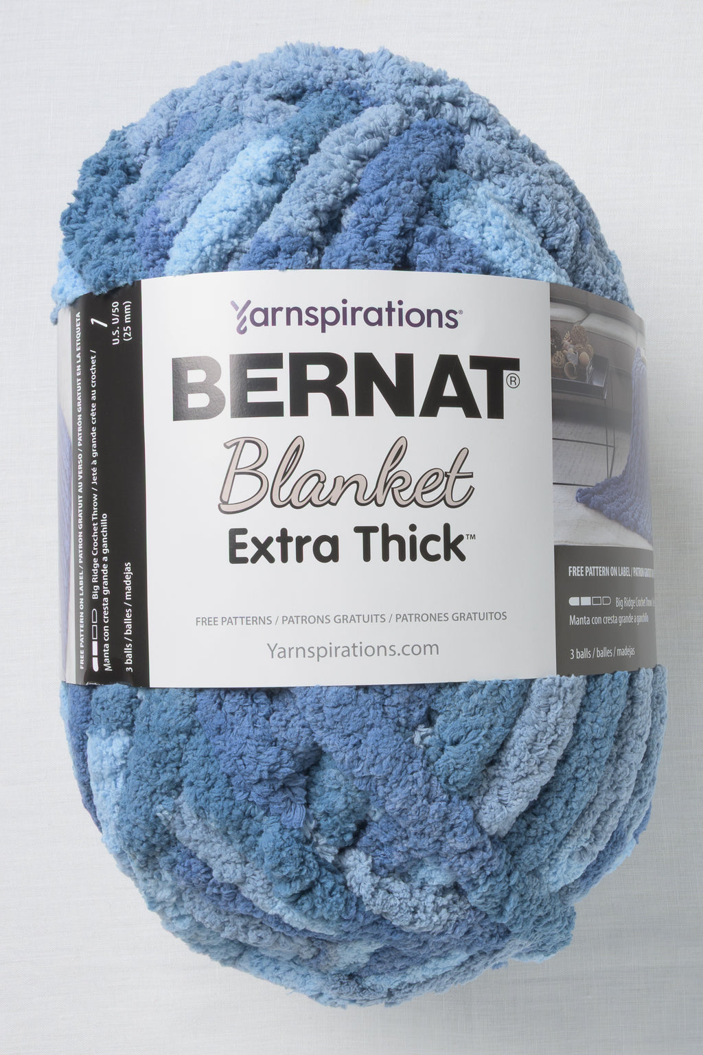 Bernat Blanket Extra Thick Glacier
