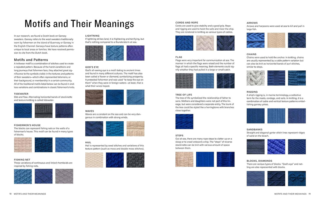 Nordic Sailors' & Fishermen’s Sweaters: Modern Knitwear Inspired by Historical Patterns by Lotte Rahbek & Gitte Verner Jensen