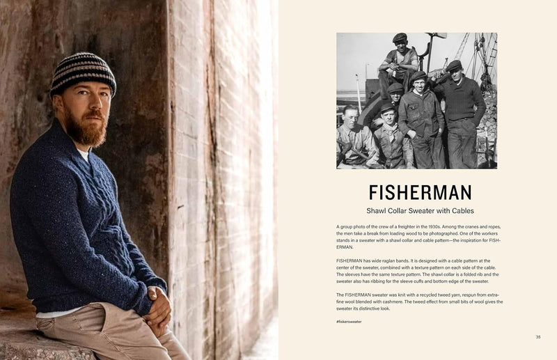 Nordic Sailors' & Fishermen’s Sweaters: Modern Knitwear Inspired by Historical Patterns by Lotte Rahbek & Gitte Verner Jensen