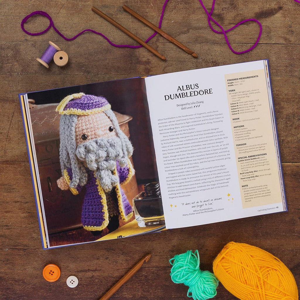 Harry Potter: The Official Book of Crochet Amigurumi by Jody Revenson