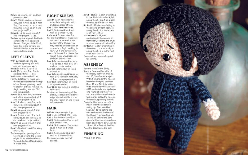Harry Potter: The Official Book of Crochet Amigurumi by Jody Revenson