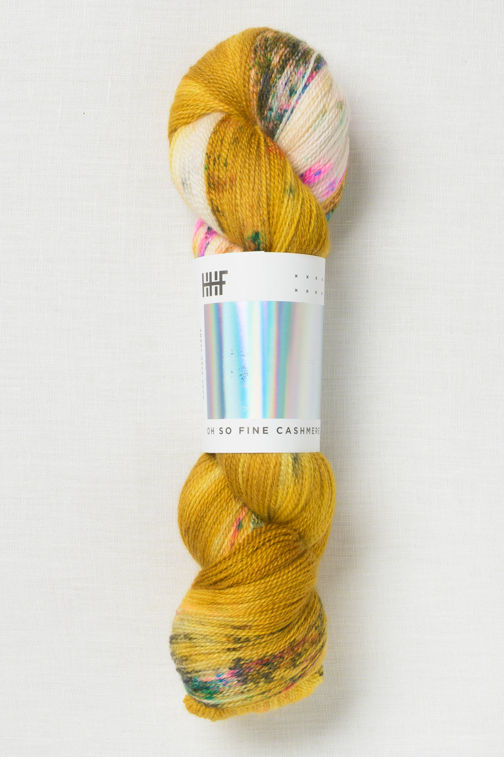 Hedgehog Fibres Oh So Fine Cashmere Fool's Gold