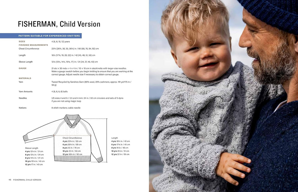 Nordic Sailors' & Fishermen’s Sweaters: Modern Knitwear Inspired by Historical Patterns by Lotte Rahbek & Gitte Verner Jensen