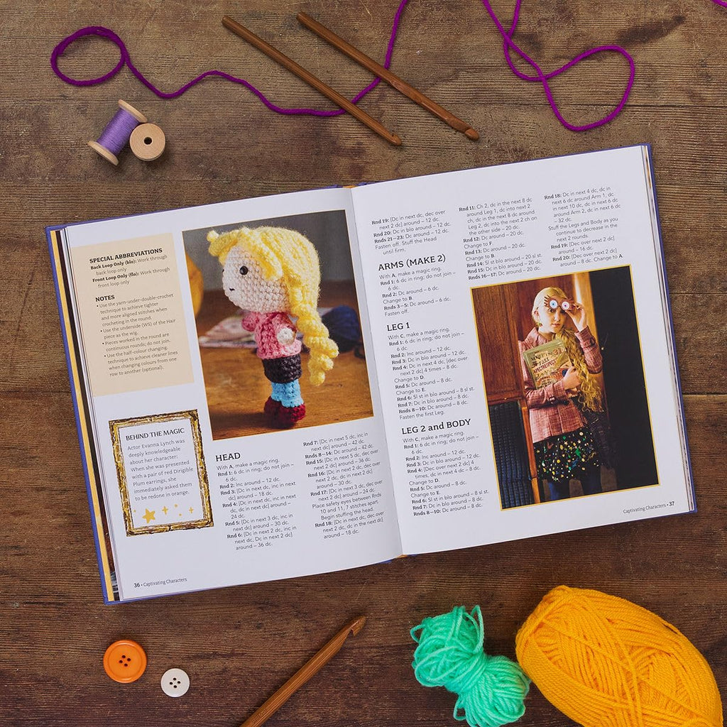 Harry Potter: The Official Book of Crochet Amigurumi by Jody Revenson