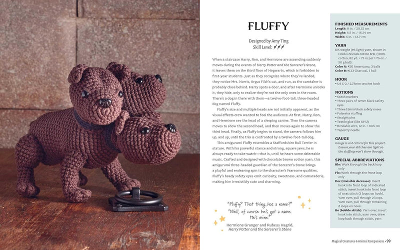 Harry Potter: The Official Book of Crochet Amigurumi by Jody Revenson