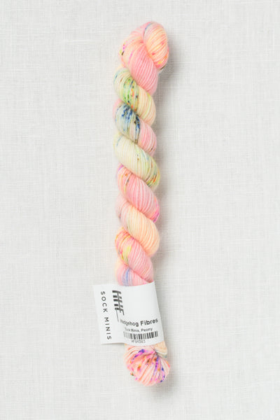 Hedgehog Fibres Sock Minis Peony