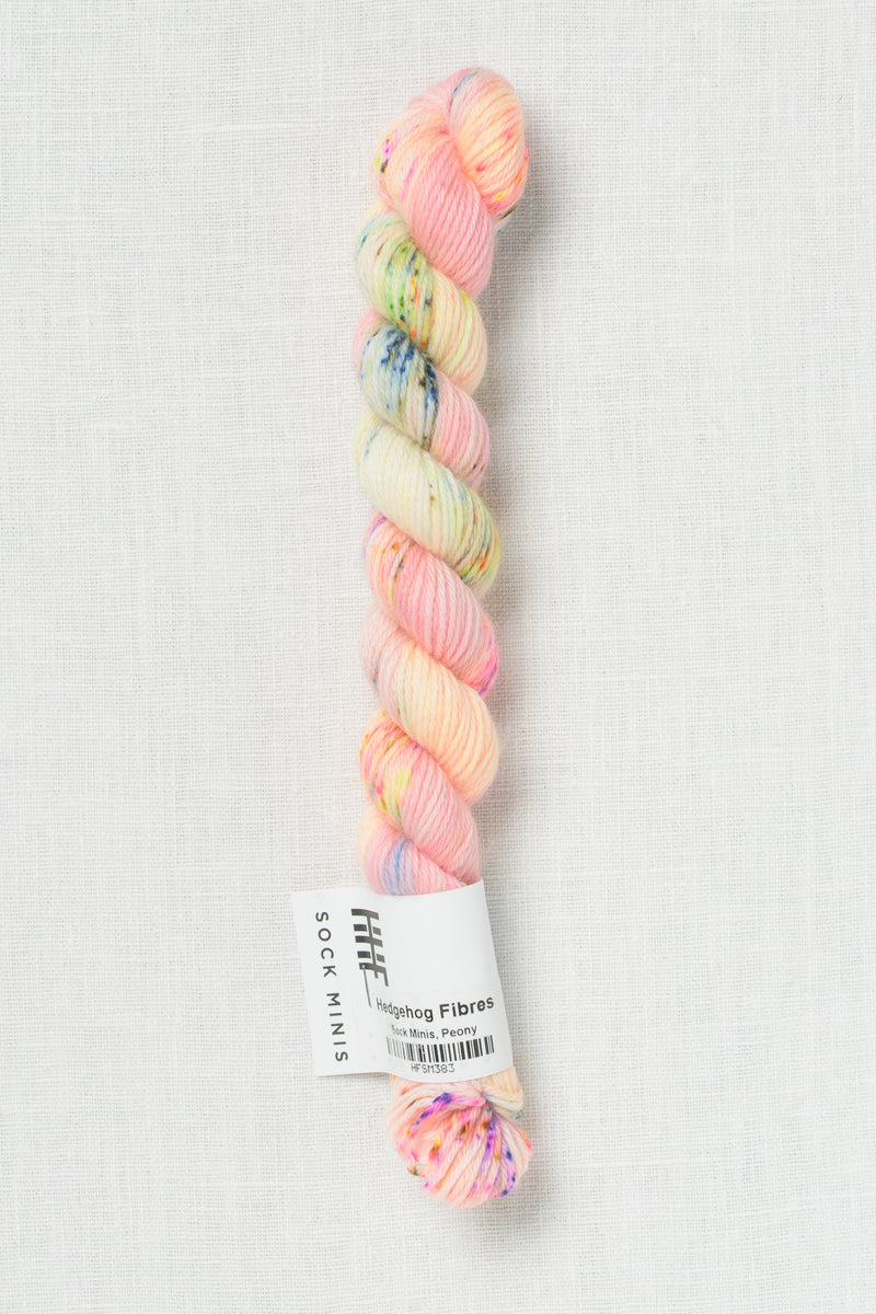 Hedgehog Fibres Sock Minis Peony