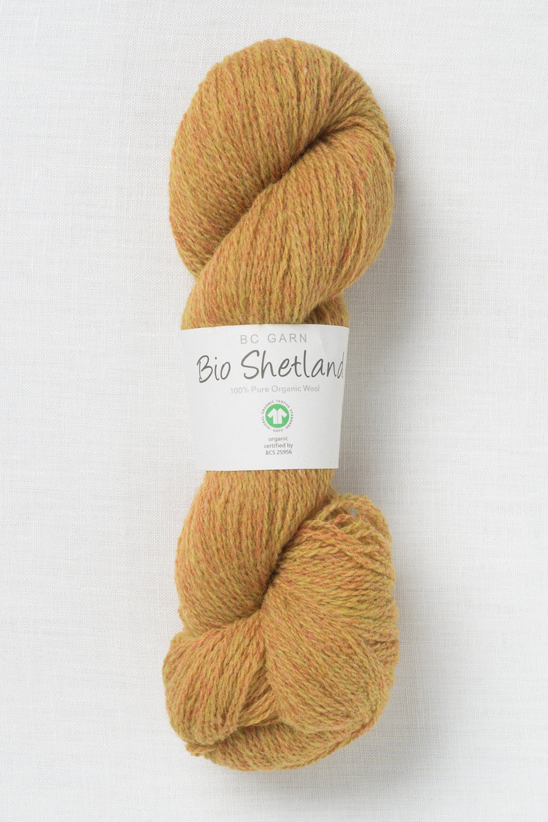 BC Garn Bio Shetland 50 Mustard