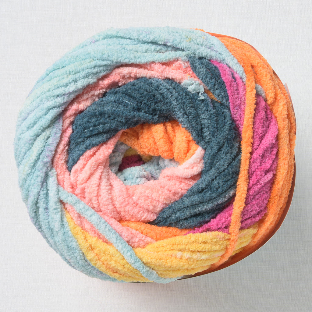 Bernat Blanket Patchwork Tropical Splash
