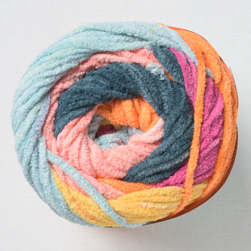 Bernat Blanket Patchwork Tropical Splash