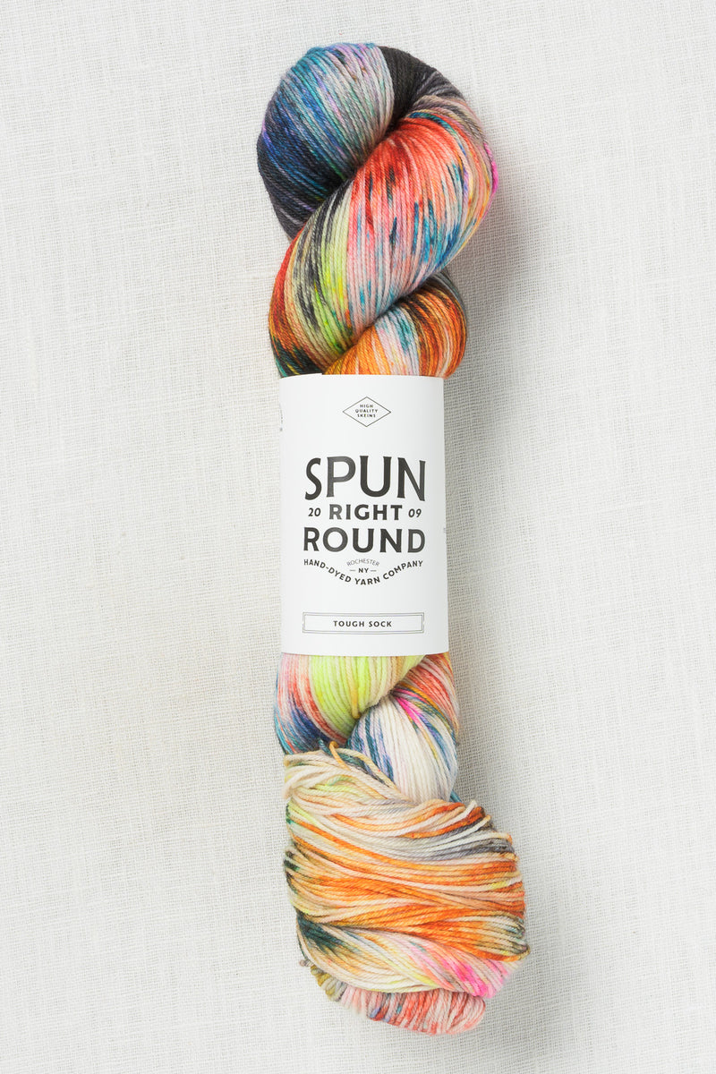 Spun Right Round Tough Sock Hairbrush Microphone