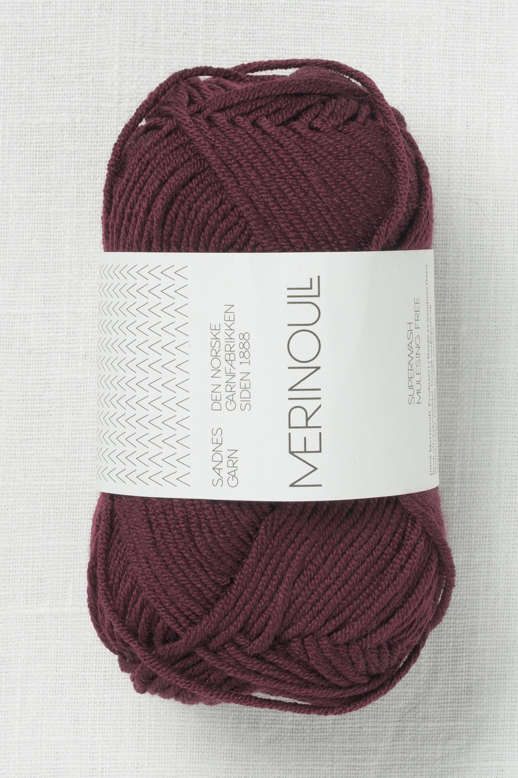 Sandnes Garn Merinoull 4372 Deep Burgundy